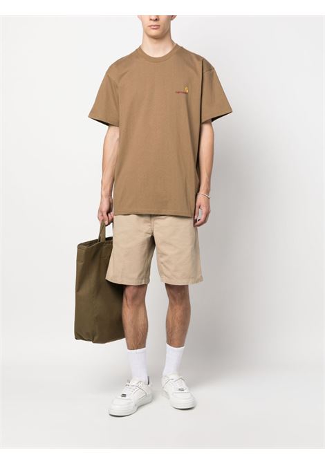 bermuda flint uomo beige CARHARTT WIP | I030480G1.GD